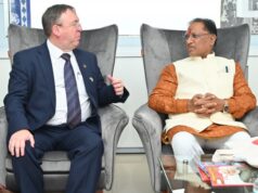 मुख्यमंत्री श्री साय से पूर्व व पूर्वोत्तर भारत के ब्रिटिश डिप्टी हाई कमिश्नर डॉ. फ्लेमिंग ने की सौजन्य मुलाकात