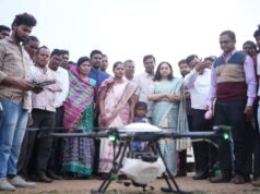 विकसित भारत संकल्प यात्रा: भारत सरकार की संयुक्त सचिव ने जोडेकेरा में किसानों के संग देखी ड्रोन द्वारा कृषि की तकनीक