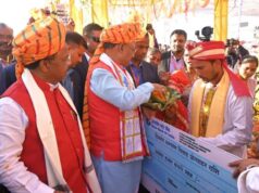 तातापानी महोत्सव में मुख्यमंत्री कन्या विवाह योजना में 400 जोड़े दाम्पत्य सूत्र में बंधे