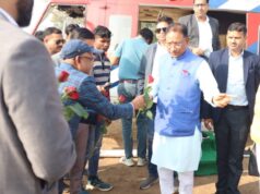 मुख्यमंत्री श्री विष्णुदेव साय सूरजपुर जिले के जमदेई ग्राम में अखिल भारतीय बिंझिया समाज के महासम्मेलन में हुए शामिल