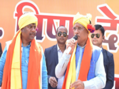 मुख्यमंत्री श्री विष्णु देव साय के नारायणपुर जिले में प्रथम आगमन पर आत्मीय स्वागत