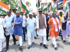 रांची में भाजपा की ‘तिरंगा यात्रा’, बाबूलाल मरांडी का राहुल गांधी पर तीखा हमला