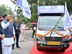 सीएम साय ने सायबर सतर्कता रथ को किया रवाना, लोगों से ऑनलाइन ठगी से बचने की अपील