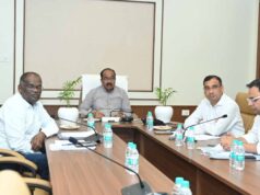 रायपुर : केन्द्रीय आवास और शहरी कार्य मंत्रालय की ऑनलाइन समीक्षा बैठक में शामिल हुए उप मुख्यमंत्री अरुण साव
