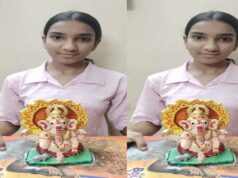 मनेन्द्रगढ़ की बाल प्रतिभा ने सबका मन मोहा – 13 वर्षीय अनन्या ने बनाई सुंदर बाल गणेश प्रतिमा