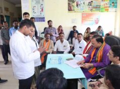 स्वास्थ्य मंत्री श्याम बिहारी जायसवाल ने प्राथमिक स्वास्थ्य केन्द्र जेवरा का किया आकस्मिक निरीक्षण