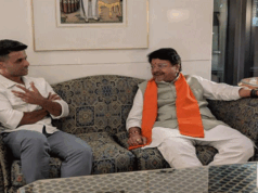 मंत्री श्री विजयवर्गीय ने दिल्ली में ग्रुप कैप्टन श्री शुभांशु शुक्ला का किया अभिनंदन