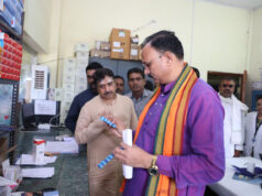 स्वास्थ्य मंत्री श्याम बिहारी जायसवाल ने प्राथमिक स्वास्थ्य केन्द्र जेवरा का किया आकस्मिक निरीक्षण…..