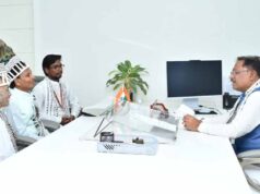 मुख्यमंत्री साय से अखिल भारतीय रामनामी महासभा के प्रतिनिधियों ने की सौजन्य भेंट