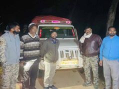 अवैध धान परिवहन पर बड़ी कार्रवाई: यूपी नंबर की 3 पिकअप से 210 बोरी जब्त, मालिक-चालकों पर FIR