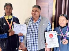 रायपुर : मार्शल आर्ट्स नेशनल प्रतियोगिता के लिए अंबिकापुर की बेटियाँ जम्मू-कश्मीर रवाना