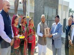 राज्यपाल पटेल ने गुजरात के बिरसा मुंडा जनजातीय विश्वविद्यालय राजपीपला का किया भ्रमण