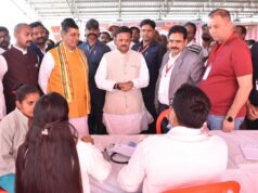 स्वस्थ जीवन ही विकसित समाज का आधार है: उप मुख्यमंत्री शुक्ल