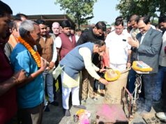 उप मुख्यमंत्री अरुण साव ने किया धान खरीदी का शुभारंभ…