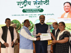 जल संरक्षण, प्राकृतिक और जैविक खेती की ओर बढ़ना आवश्यक : रमेन डेका….