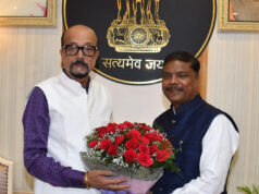 राज्यपाल रमेन डेका से वन मंत्री केदार कश्यप ने की सौजन्य भेंट….