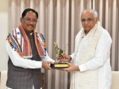 मुख्यमंत्री विष्णु देव साय ने गांधीनगर में गुजरात के मुख्यमंत्री भूपेंद्र पटेल से की सौजन्य भेंट….