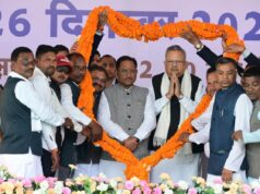 जनजातीय गौरव की स्वर्णिम विरासत: मुख्यमंत्री साय विष्णु देव साय ने किया गैंदसिंह नायक की प्रतिमा का अनावरण….