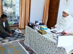 वित्त मंत्री ओ.पी. चौधरी ने ग्राम बनोरा स्थित अघोर गुरुपीठ में गुरु दर्शन कर लिया आशीर्वाद….