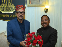 राज्यपाल रमेन डेका से कृषि मंत्री नेताम ने की भेंट…..