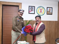 रायपुर के नवनियुक्त प्रथम पुलिस कमिश्नर संजीव शुक्ला ने उपमुख्यमंत्री विजय शर्मा से की सौजन्य भेंट….