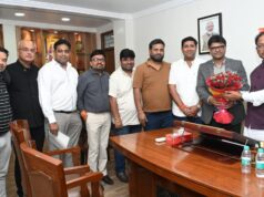 मुख्यमंत्री विष्णु देव साय से क्रेडाई और रियल एस्टेट के प्रतिनिधिमंडल ने की सौजन्य मुलाकात…..