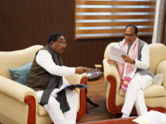 मंत्री रामविचार नेताम ने केन्द्रीय कृषि मंत्री चौहान से की मुलाकात: मक्का एवं दलहन प्रोत्साहन के लिए मिली 30.42 करोड़ की स्वीकृति, राज्य में मक्का एवं दलहन उत्पादन को मिलेगा बढ़ावा…..