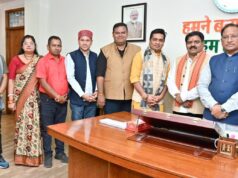 मुख्यमंत्री विष्णु देव साय से रायपुर प्रेस क्लब के नवनिर्वाचित पदाधिकारियों की सौजन्य मुलाकात….