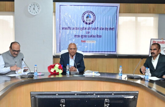 सड़क सुरक्षा माह के अंतर्गत सड़क सुरक्षा और दुर्घटनाओं की रोकथाम के लिए किए जा रहे जन-जागरूकता कार्यक्रम…..