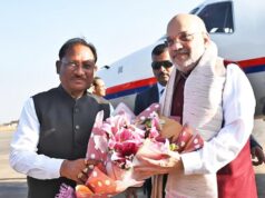 तीन दिवसीय छत्तीसगढ़ दौरे पर पहुंचे केंद्रीय गृह एवं सहकारिता मंत्री अमित शाह : मुख्यमंत्री विष्णुदेव साय ने स्वामी विवेकानंद विमानतल पर किया आत्मीय स्वागत…..