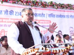 पर्यटन मंत्री राजेश अग्रवाल कोल विद्रोह के महानायक वीर बुधु भगत की 234 वीं जयंती पर आयोजित समारोह में हुए शामिल….