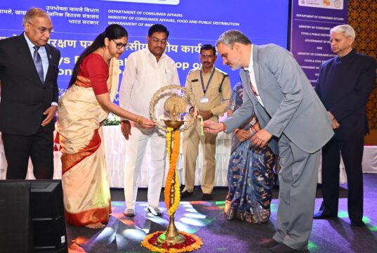 खाद्य मंत्री दयालदास बघेल ने उपभोक्ता संरक्षण विषय पर दो दिवसीय कार्यशाला का किया शुभारंभ….
