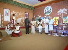 जनजातीय परंपराओं और संस्कृति पर आधारित भव्य प्रदर्शनी का राष्ट्रपति श्रीमती द्रौपदी मुर्मु ने किया अवलोकन…..