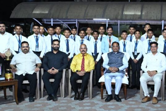 मिलिट्री पाइप बैंड प्रतियोगिता में राष्ट्रीय स्तर पर तृतीय स्थान: मुख्यमंत्री साय ने द ग्रेट इंडिया सैनिक स्कूल के छात्रों को दी बधाई और शुभकामनाएं