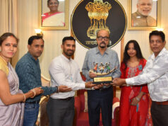 राज्यपाल रमेन डेका से रेडियो संगवारी टीम ने की सौजन्य मुलाकात…..