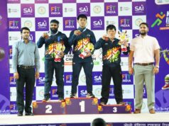 खेलो इंडिया ट्राइबल गेम्स-2026 : वेटलिफ्टिंग में 71 किग्रा वर्ग में सिल्वन बेह्रोथाटलो का स्वर्णिम प्रदर्शन….