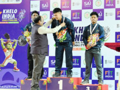 उप मुख्यमंत्री अरुण साव खेलो इंडिया ट्राइबल गेम्स देखने पहुंचे….