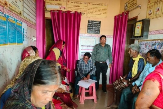 क्षय रोग (टी बी) उन्मूलन हेतु निक्षय निरामय फेस 0.2 अंतर्गत शिविर आयोजित