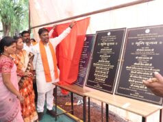 वन मंत्री केदार कश्यप ने एक करोड़ रुपए से अधिक के विकास कार्यों का किया भूमिपूजन…..