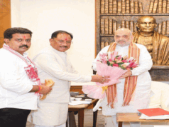 छत्तीसगढ़ में अखिल भारतीय आयुर्वेद संस्थान के स्थापना का प्रस्ताव, अमित शाह से मिले मुख्यमंत्री विष्णुदेव साय