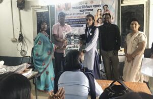 जनसंख्या स्थिरीकरण पखवाड़ा के तहत स्वामी आत्मानंद कन्या विद्यालय में जागरूकता कार्यक्रम एवं प्रतियोगिताओं का आयोजन