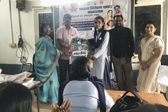 जनसंख्या स्थिरीकरण पखवाड़ा के तहत स्वामी आत्मानंद कन्या विद्यालय में जागरूकता कार्यक्रम एवं प्रतियोगिताओं का आयोजन