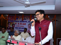 रायपुर विकास प्राधिकरण के नए उपाध्यक्ष डॉ. जय प्रकाश शर्मा ने संभाला पदभार, वित्त, आवास एवं पर्यावरण मंत्री ओ.पी. चौधरी हुए समारोह में शामिल