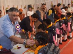 ’शिक्षा ही सफलता का मूल मंत्र है, कोई भी बच्चा शिक्षा से वंचित न रहे : पर्यटन मंत्री राजेश अग्रवाल’….