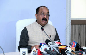 उप मुख्यमंत्री अरुण साव ने कैबिनेट की बैठक में लिए गए निर्णयों की जानकारी दी….