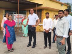 संभागायुक्त श्री सत्य नारायण राठौर ने किया प्राथमिक स्वास्थ्य केन्द्र नांदघाट का आकस्मिक निरीक्षण