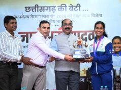 ज्ञानेश्वरी की सफलता से राज्य के युवा लेंगे प्रेरणा, खेलों के लिए तैयार होगा अच्छा वातावरण – उप मुख्यमंत्री अरुण साव…..