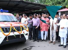 मुख्यमंत्री विष्णु देव साय ने धरसींवा विधानसभा को दी निःशुल्क एम्बुलेंस की सौगात….