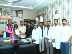 स्वास्थ्य मंत्री श्याम बिहारी जायसवाल से मिले इंटर्न डॉक्टर, आंदोलन स्थगित करने का लिया निर्णय….