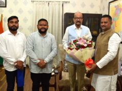 राज्यपाल रमेन डेका से अखिल भारतीय कुर्मी क्षत्रिय महासभा के प्रतिनिधिमंडल की सौजन्य मुलाकात….